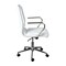 Merrick Lane Artemis Mid-Back Home Office Chair with Armrests, Height Adjustable Swivel Seat and Five Star Base